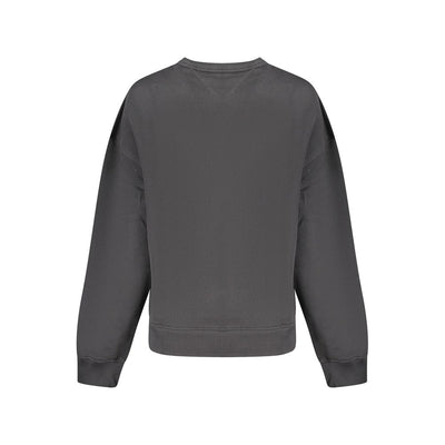 Black Cotton Women Sweater