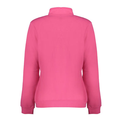 Pink Cotton Women Sweater