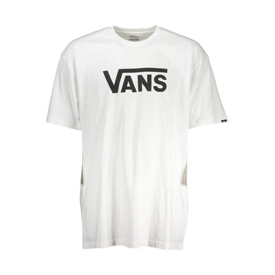 White Cotton Men T-Shirt