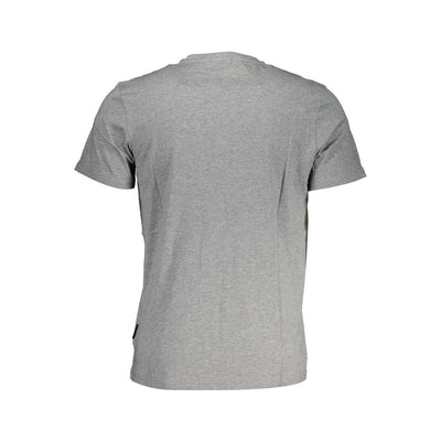 Brown Cotton Men T-Shirt