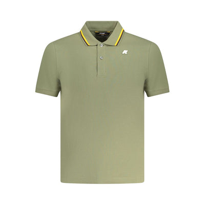 Green Cotton Polo Shirt