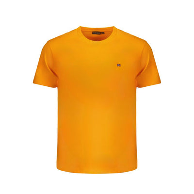 Orange Cotton T-Shirt