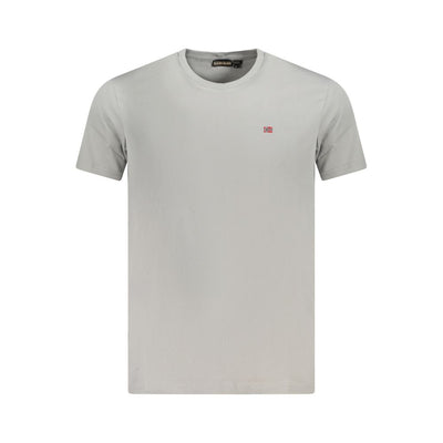 Brown Cotton Men T-Shirt