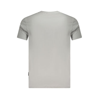 Brown Cotton Men T-Shirt