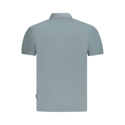 Brown Cotton Men Polo Shirt