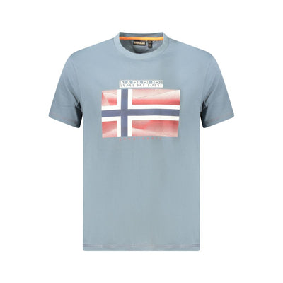 Brown Cotton Men T-Shirt