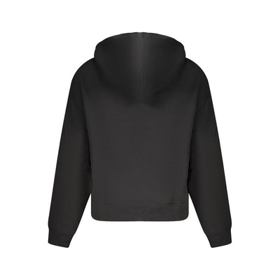 Black Cotton Women Sweater