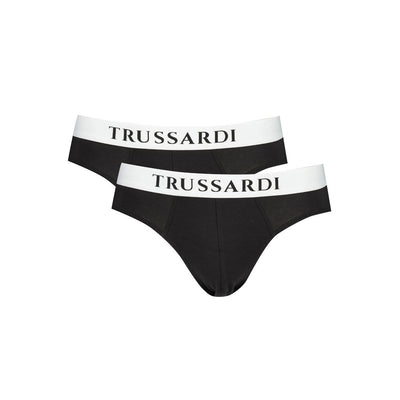 Black Cotton Men Underwear Pack