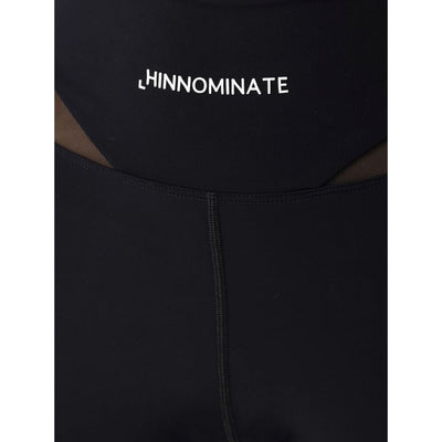 Black Polyamide Jeans & Pant