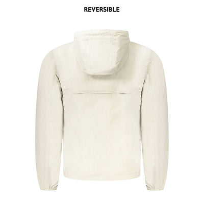 Beige Nylon Men's Jacket