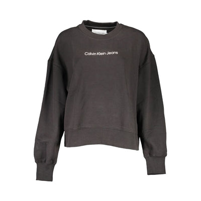 Black Cotton Sweater