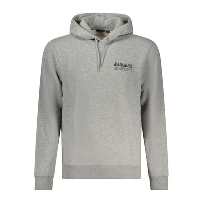 Gray Cotton Men Sweater