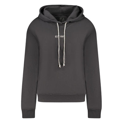 Black Cotton Sweater