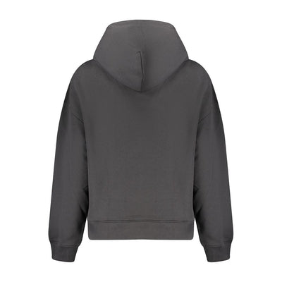Black Cotton Women Sweater
