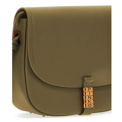 Green Leather Crossbody Bag