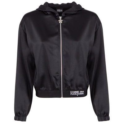 Black Polyester Sweater