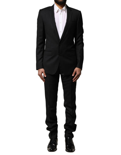 Blue MARTINI Wool Formal 2 Piece Suit