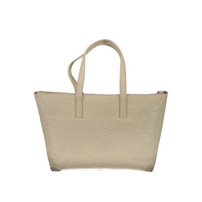 Beige Viscose Women Sweater