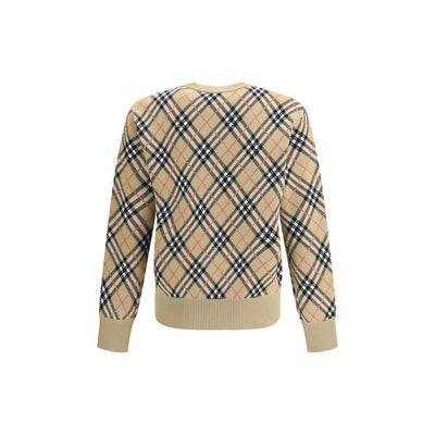 Archive Check wool Sweate