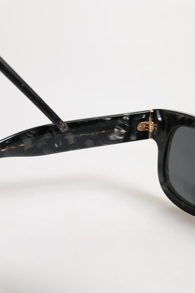 Pearl White Acetate Frame Domenico Deep Shades Sunglasses