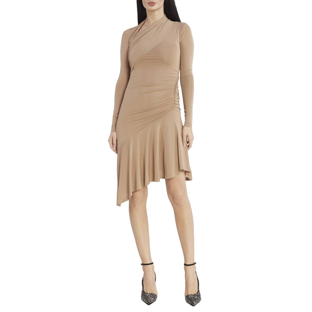Beige Viscose Dress