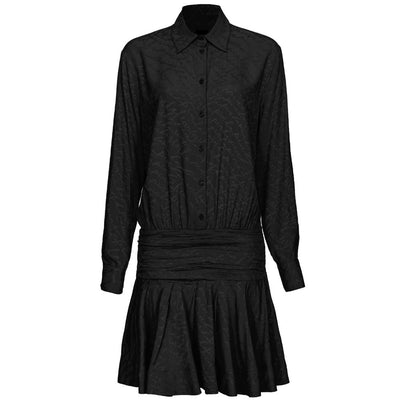 Black Silk Women Dress