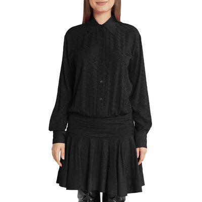 Black Silk Women Dress