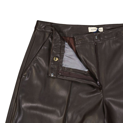 Faux Leather Shorts