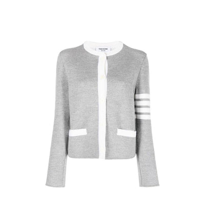 4- Bar Wool Cardigan