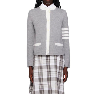 4- Bar Wool Cardigan