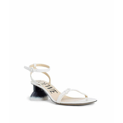 Petal Brush Leather Sandals