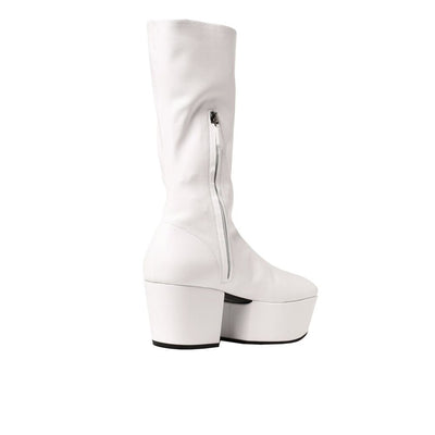 Platform Pull On Boots