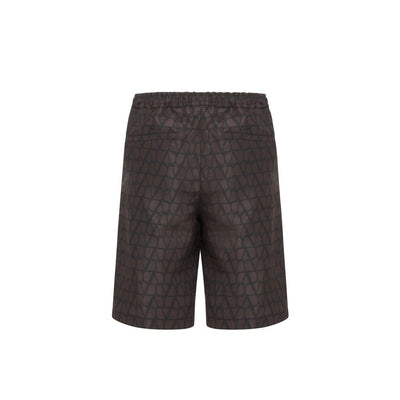 Logo Silk Shorts