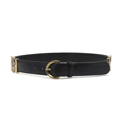 Black Calfskin Belt