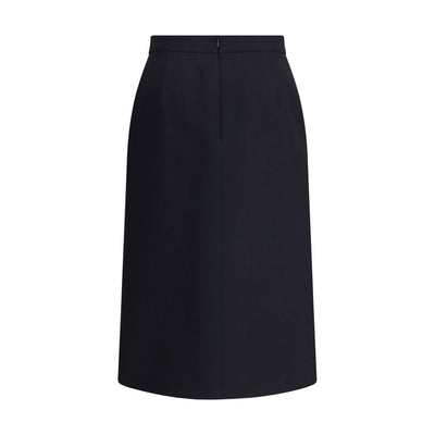 Belted midi Skirt