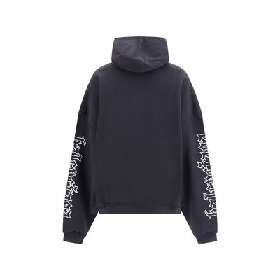 Blackletter script motif Hoodie