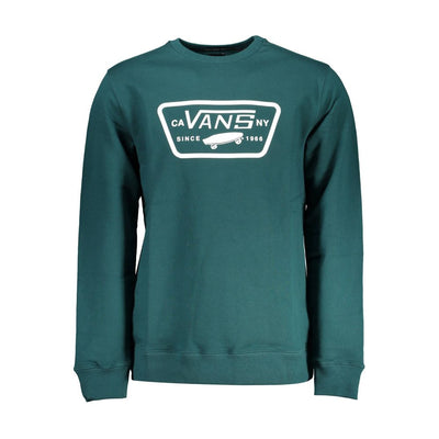 Green Cotton Men Sweater