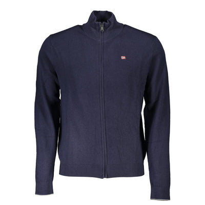 Blue Fabric Sweater