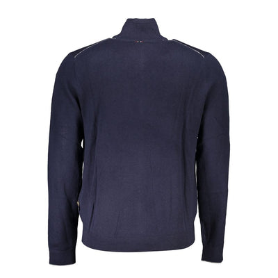 Blue Fabric Sweater