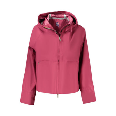Purple Polyester Jackets & Coat