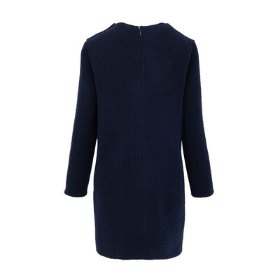 Navy Blue Wool Short