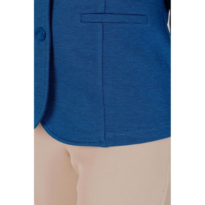 Blue Polyester Blazer
