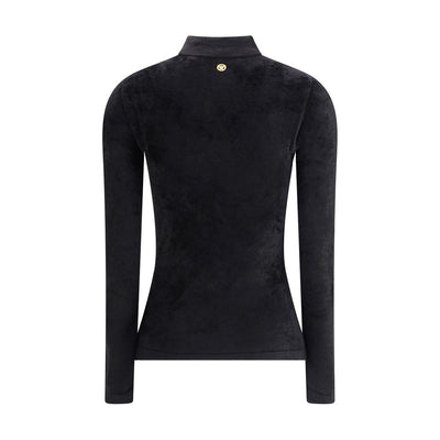 Chenille Top with half nec