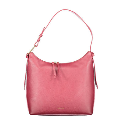 Purple Leather Women Handbag