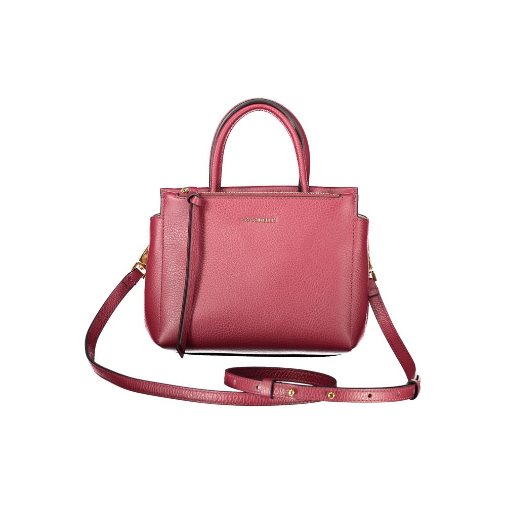Purple Leather Women Handbag
