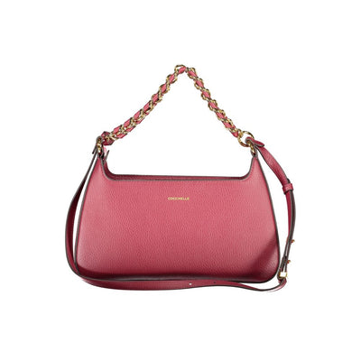 Purple Leather Women Handbag