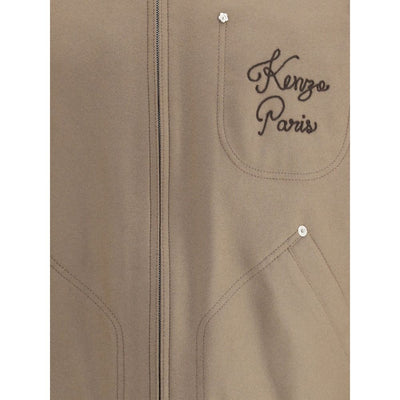 Wool and leather college Jacket