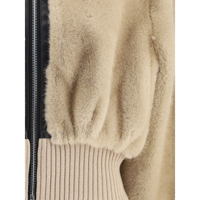 Faux fur bomber Jacket