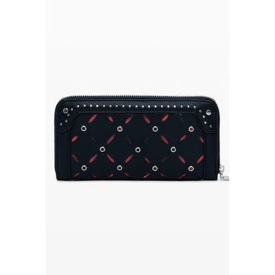 Black Polyethylene Women Wallet