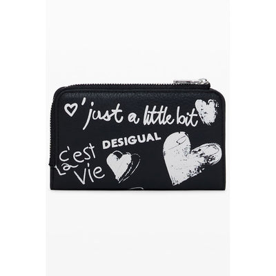 Black Polyethylene Women Wallet